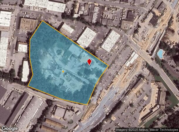 8800 Brookville Rd, Silver Spring, MD Parcel Map