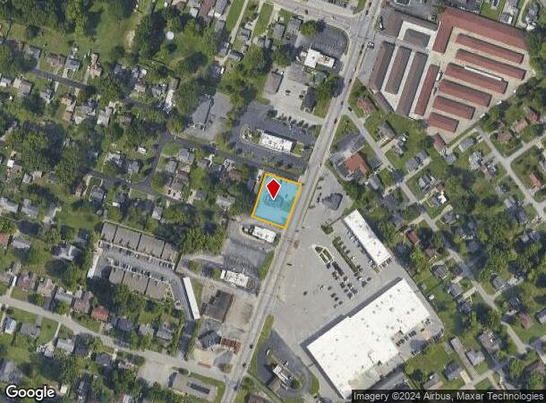  2615 Charlestown Rd, New Albany, IN Parcel Map