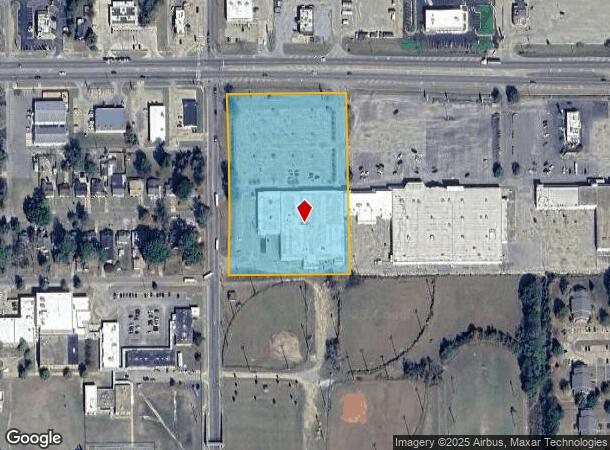 1302 E Highland Ave, Selma, AL Parcel Map
