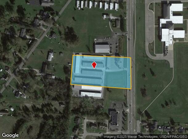  1321 S Dayton Lakeview Rd, New Carlisle, OH Parcel Map