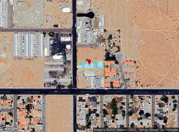 1308 N Inyo St, Ridgecrest, CA Parcel Map