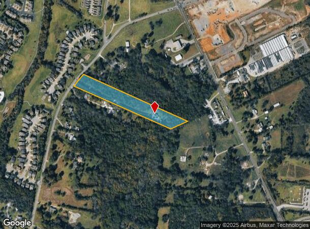 9865 Clovercroft Rd, Nolensville, TN Parcel Map