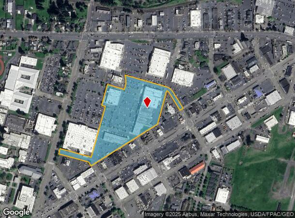 1 Triangle Ctr, Longview, WA Parcel Map