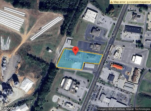  2125 N Locust Ave, Lawrenceburg, TN Parcel Map