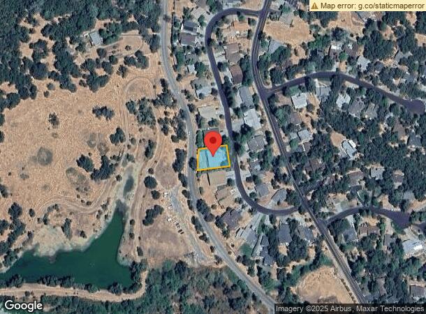  23256 Lone Pine Dr, Auburn, CA Parcel Map