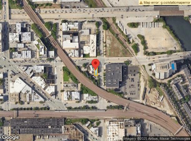  641 W Grand Ave, Chicago, IL Parcel Map