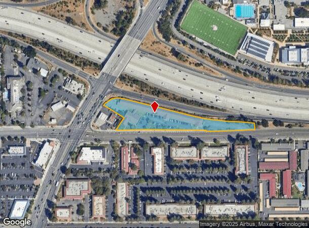  4155 Moorpark Ave, San Jose, CA Parcel Map