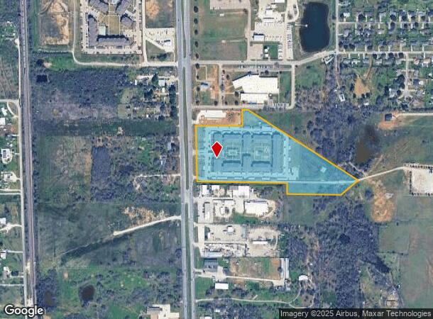  1211 S Broadway St, Joshua, TX Parcel Map