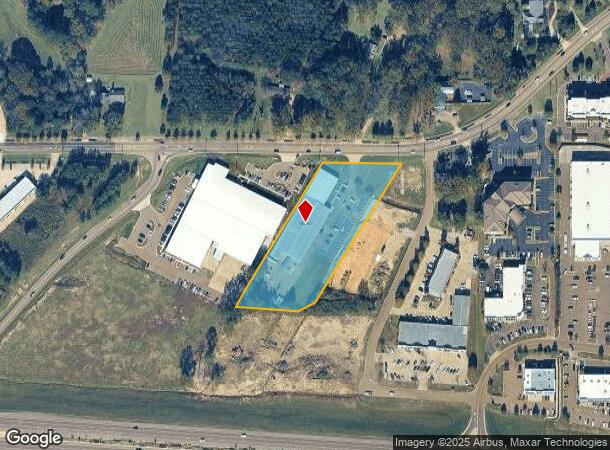  3720 Flowood Dr, Flowood, MS Parcel Map