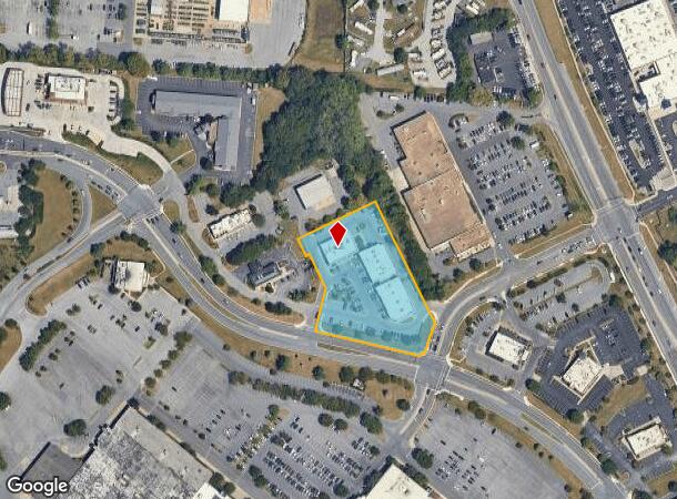  5595 Spectrum Dr, Frederick, MD Parcel Map