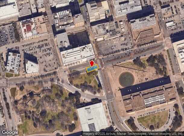  501 S Akard St, Dallas, TX Parcel Map