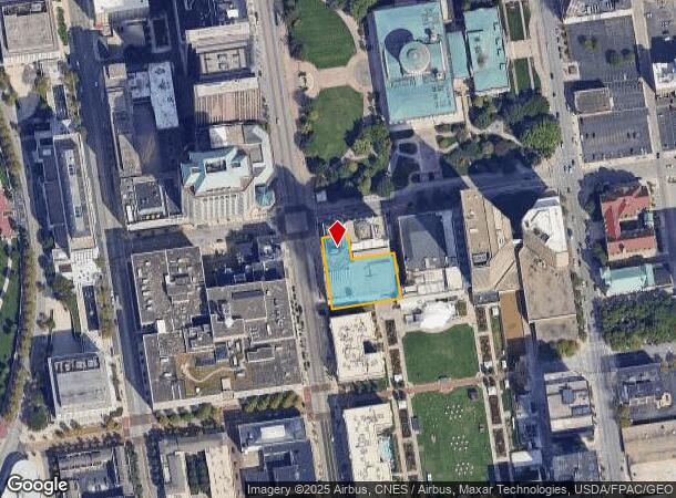  21 E State St, Columbus, OH Parcel Map