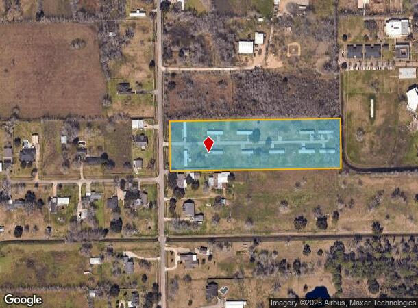 17149 Berry Rd, Pearland, TX Parcel Map