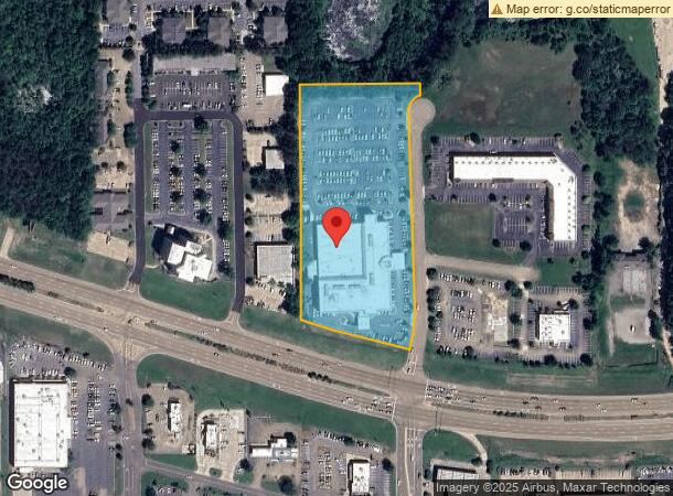  2510 Lakeland Dr, Flowood, MS Parcel Map