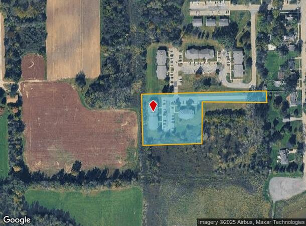 709 W Fitzgerald St, Durand, MI Parcel Map