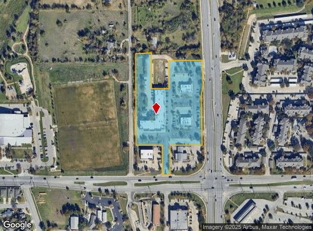  1500 S A W Grimes Blvd, Round Rock, TX Parcel Map