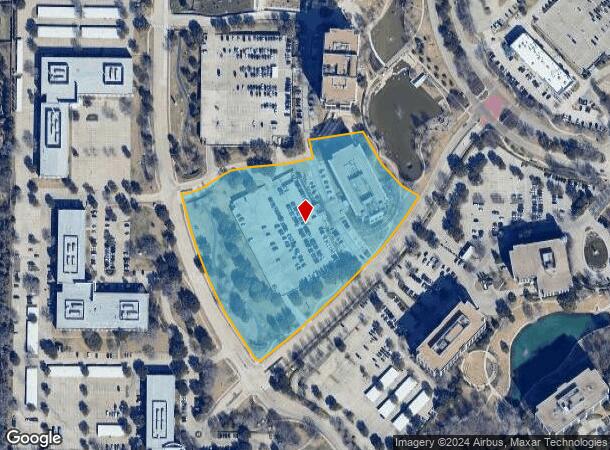  2601 Network Blvd, Frisco, TX Parcel Map