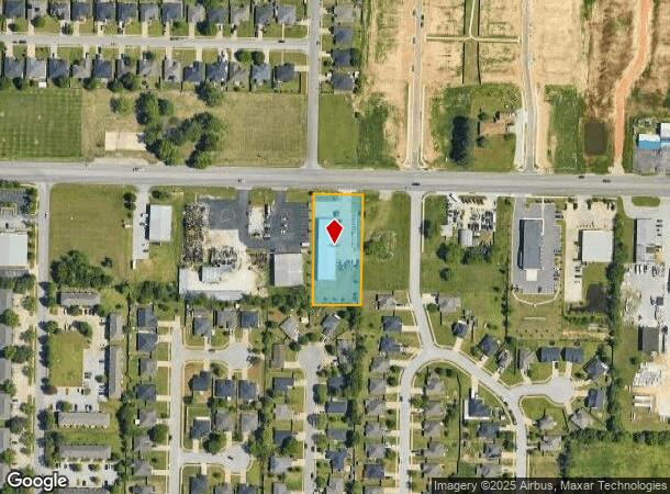  2871 E Robinson Ave, Springdale, AR Parcel Map