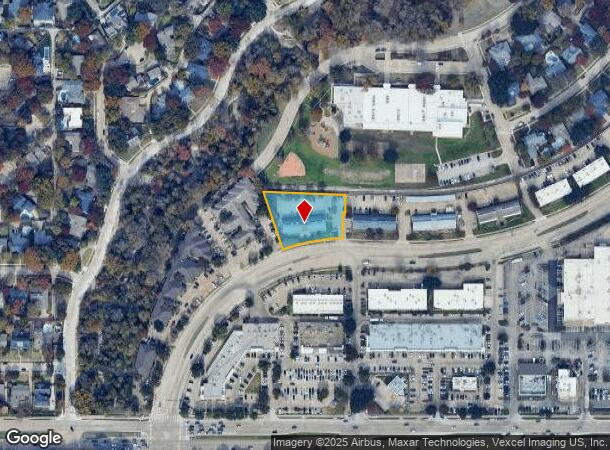 2071 N Collins Blvd, Richardson, TX Parcel Map