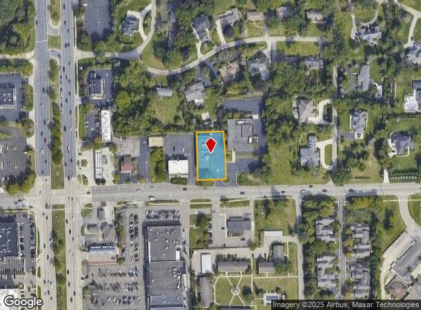 838 W Long Lake Rd, Bloomfield Hills, MI Parcel Map