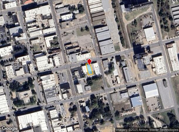 214 E Houston St, Sherman, TX Parcel Map