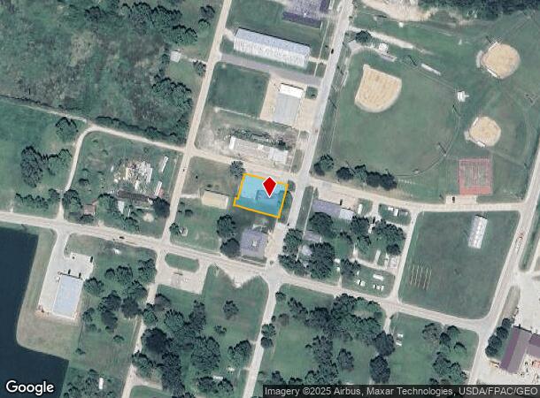 607 Main St, Hamburg, IA Parcel Map