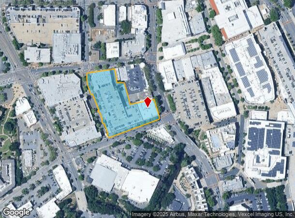 1100 Locust St, Walnut Creek, CA Parcel Map