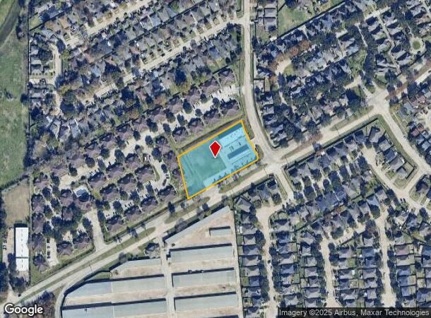  16116 Westpark Dr, Houston, TX Parcel Map