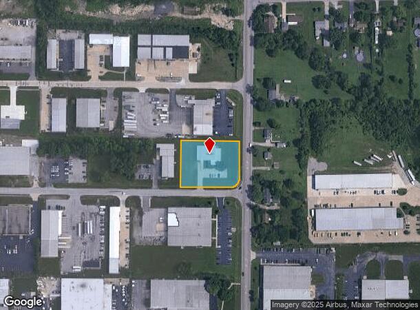  3808 Merchant Rd, Fort Wayne, IN Parcel Map