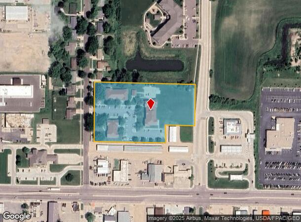 1440 Burlington Ave, Worthington, MN Parcel Map