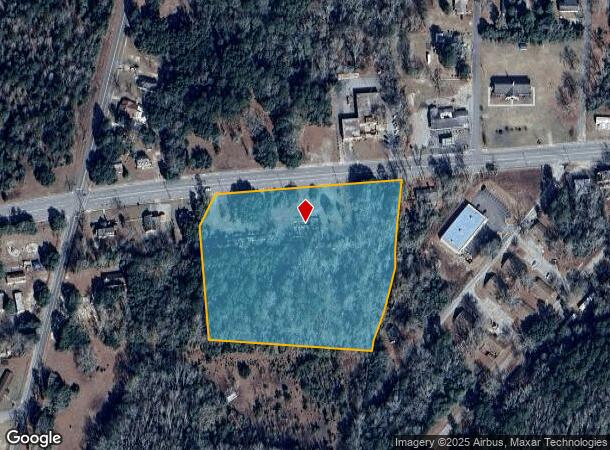 1387 Main St S, Allendale, SC Parcel Map