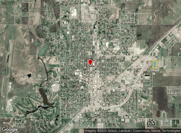  1315 Knutson St, Guymon, OK Parcel Map