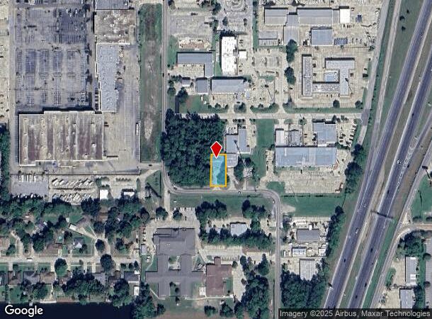  1411 Lindberg Dr, Slidell, LA Parcel Map