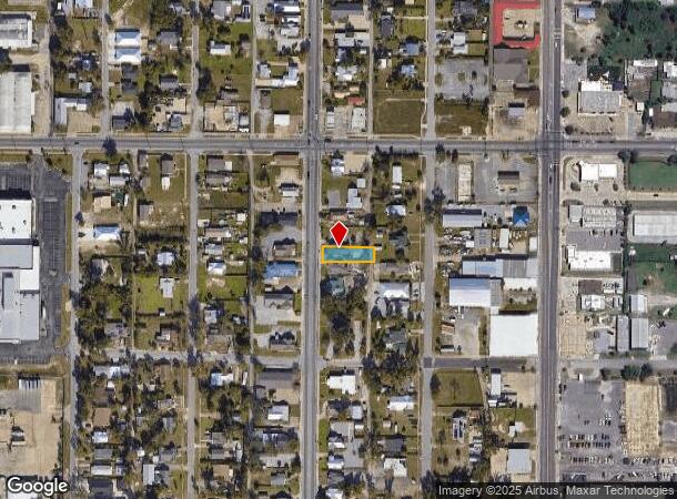  1032 Jenks Ave, Panama City, FL Parcel Map