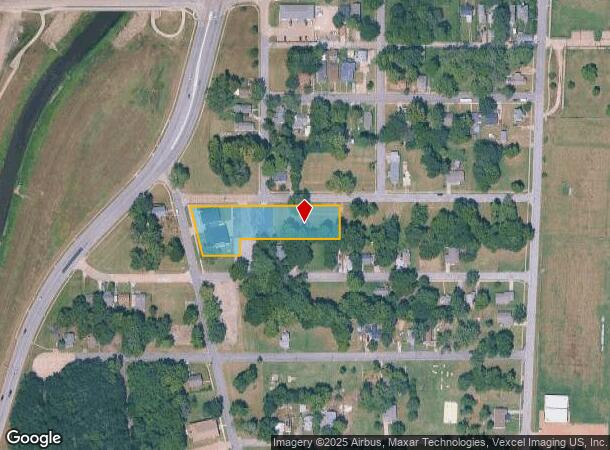  813 Se 11Th St, Topeka, KS Parcel Map