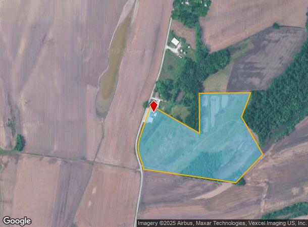  8850 Levee Rd, Valmeyer, IL Parcel Map