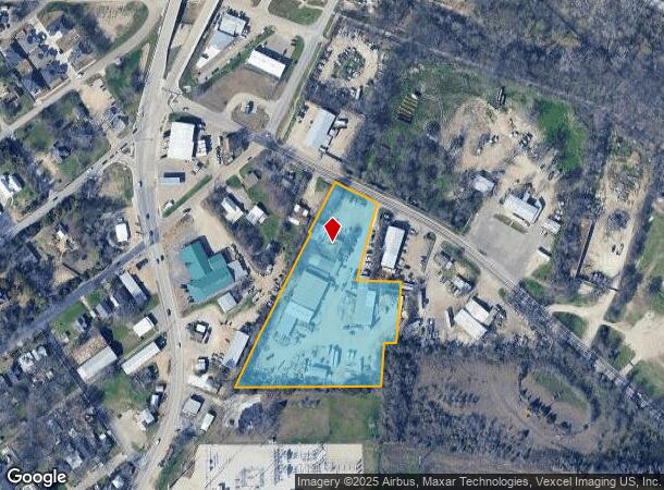  208 Howard Rd, Waxahachie, TX Parcel Map