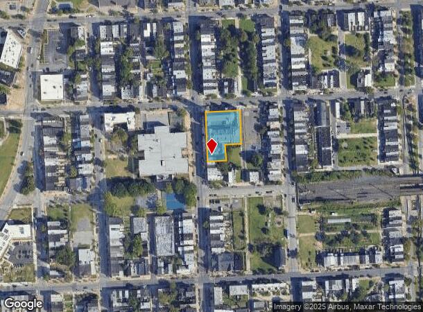  1415 N Caroline St, Baltimore, MD Parcel Map