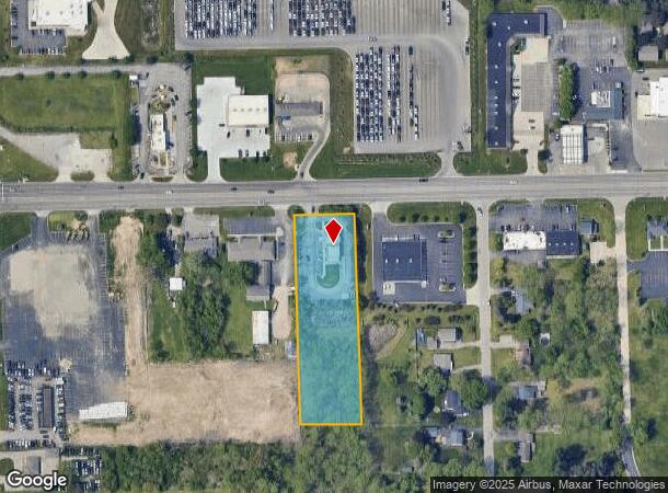 1445 W Bristol Rd, Flint, MI Parcel Map