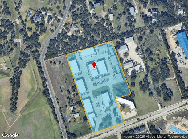  10913 E Crystal Falls Pky, Leander, TX Parcel Map