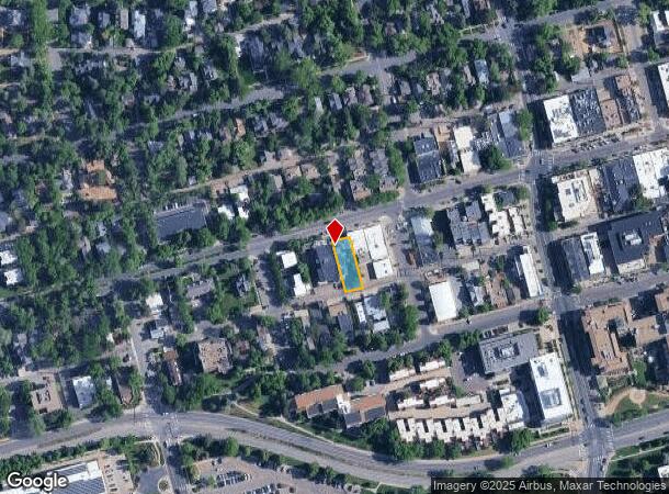  724 Pearl St, Boulder, CO Parcel Map