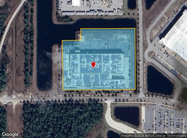  13575 Waterworks St, Jacksonville, FL Parcel Map