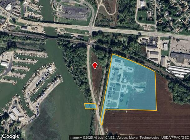  554 River Rd, Huron, OH Parcel Map