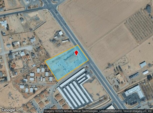  10550 N Loop Dr, Socorro, TX Parcel Map