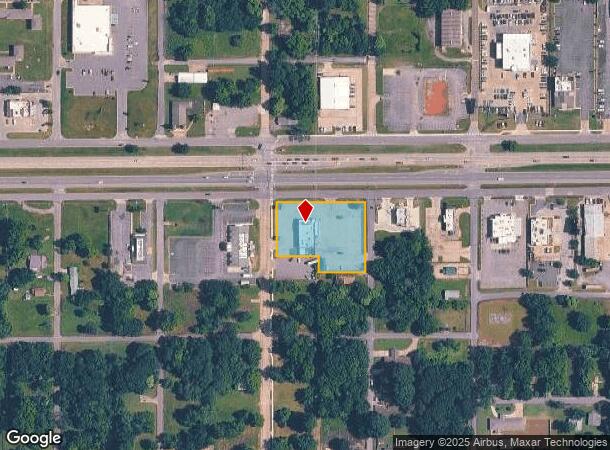 415 W Shawnee St, Muskogee, OK Parcel Map