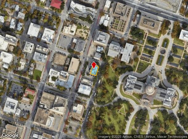  1220 Colorado St, Austin, TX Parcel Map