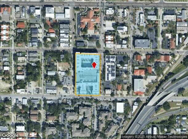  1702 W Cleveland St, Tampa, FL Parcel Map