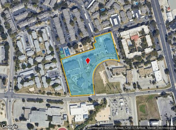  40 Ne Hamilton Wolfe, San Antonio, TX Parcel Map
