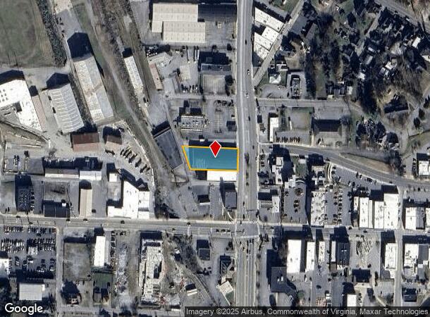  160 Commonwealth Ave, Bristol, VA Parcel Map