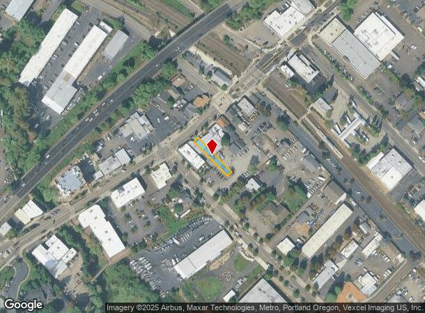  12442 Sw Main St, Portland, OR Parcel Map